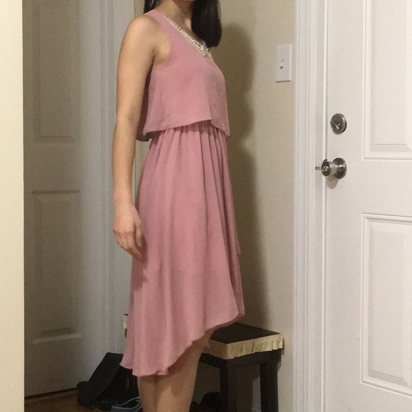 Ya Los Angeles Pink High Low Dress - Picture 7 of 8